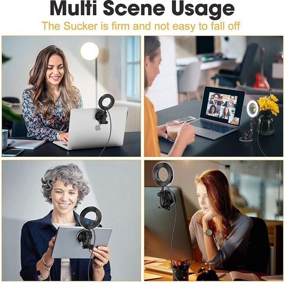 Wegoodsun Small Ring Light for Laptop/Computer - Picture 7 of 7